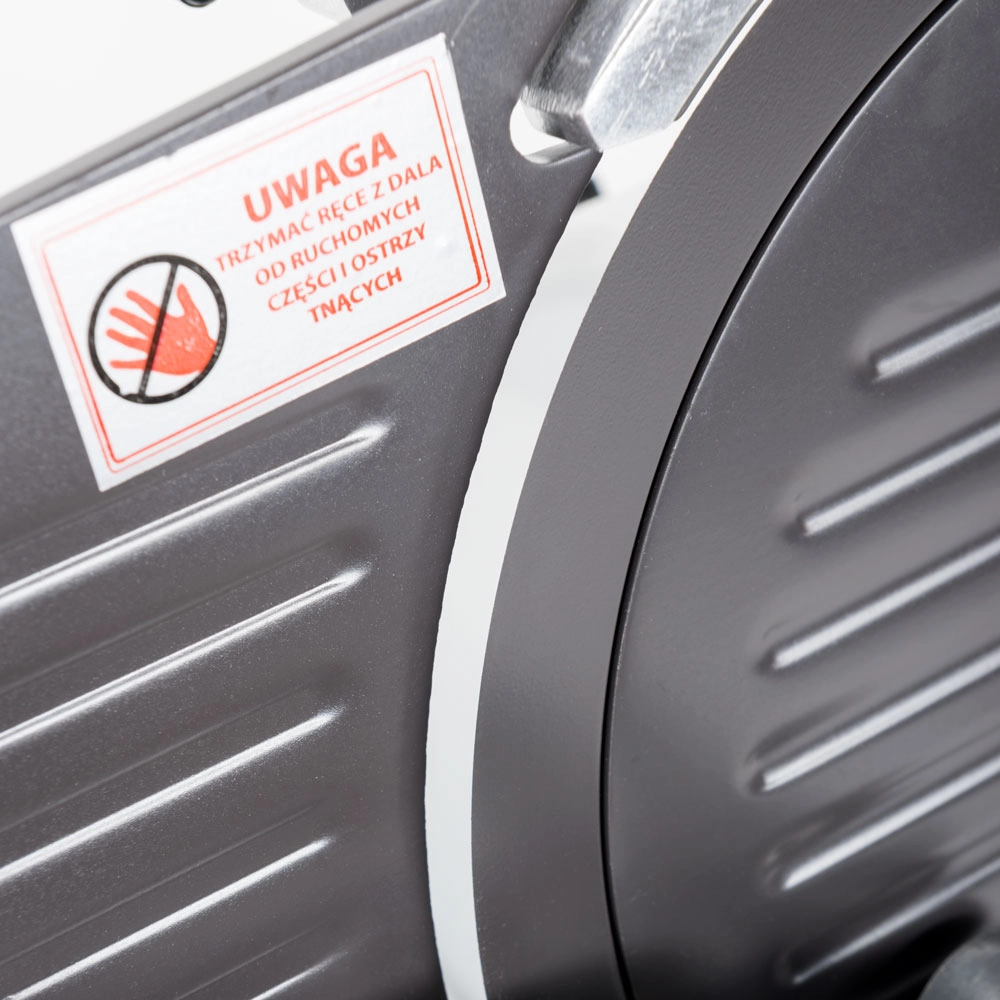 Krajalnica do wędlin i serów z powłoką nieprzywierającą, nóż Ø220 mm, 0.32 kW, 380x440x340 mm | STALGAST, 722221