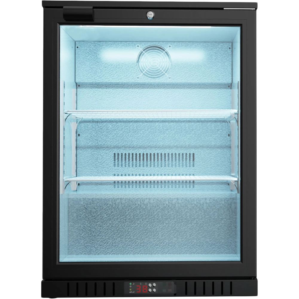 Barowa witryna chłodnicza 1-drzwiowa, 133 l, 600x530x835 mm | STALGAST, 882133