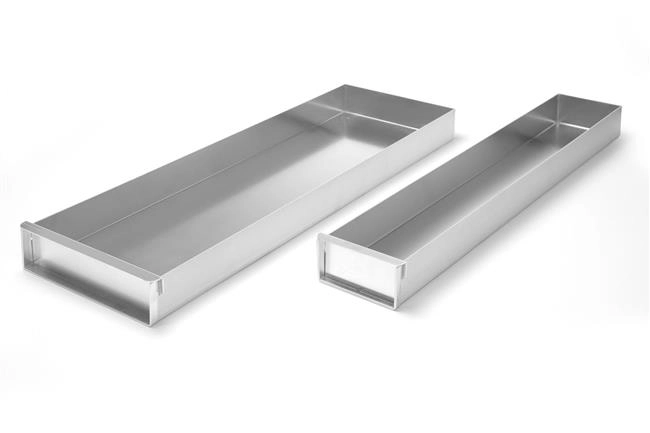 Blacha cukiernicza aluminiowa, zamykana, 580x100x50 mm | HENDI, 689851