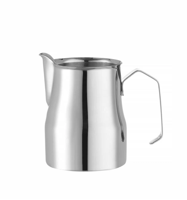 Dzbanek do spieniania mleka, ze stali nierdzewnej, 0,45 l, ⌀75x111 mm | HENDI, 451021
