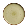 Talerz z wysokim rantem, Ø210 mm, zielony | FINE DINE, Olive