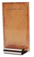 Stojak na kartę menu 80x70x20 mm | APS, 00030