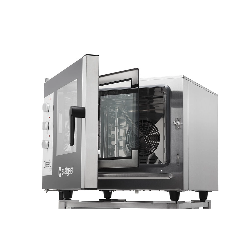 Piec konwekcyjno-parowy 7xGN 1/1, manualny, gazowy, 14 kW, 790x960x850 mm | STALGAST, ClassicCook