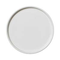 Talerz z wysokim rantem, ⌀202 mm, kremowy | STEELITE, Taste