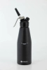 Syfon do bitej śmietany, 0,95 l, czarny | HENDI, Kitchen Line