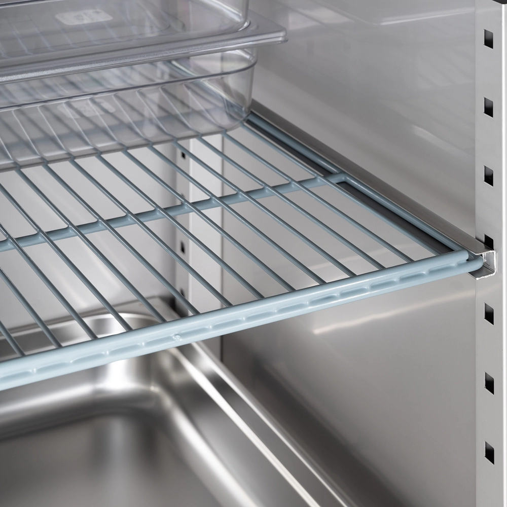 Szafa mroźnicza 2-drzwiowa ze stali nierdzewnej, GN 2/1, 1300 l, 1340×680×1400 mm | STALGAST, 830145
