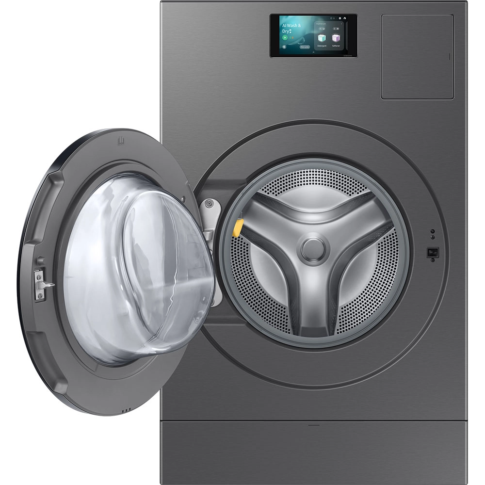 Pralko-suszarka z pompą ciepła, pranie 18 kg, suszenie 11 kg, 2.4 kW, 230 V, 686×875×1110 mm | SAMSUNG, 807550
