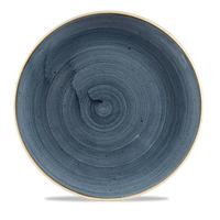 Talerz płytki, Ø288 mm | CHURCHILL, Stonecast Blueberry