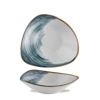 Miska trójkątna, 235 mm | CHURCHILL, Stonecast Accents Blueberry