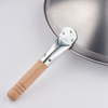 Patelnia wok ze stali węglowej, satynowana, o średnicy 400 mm | STALGAST, 037400