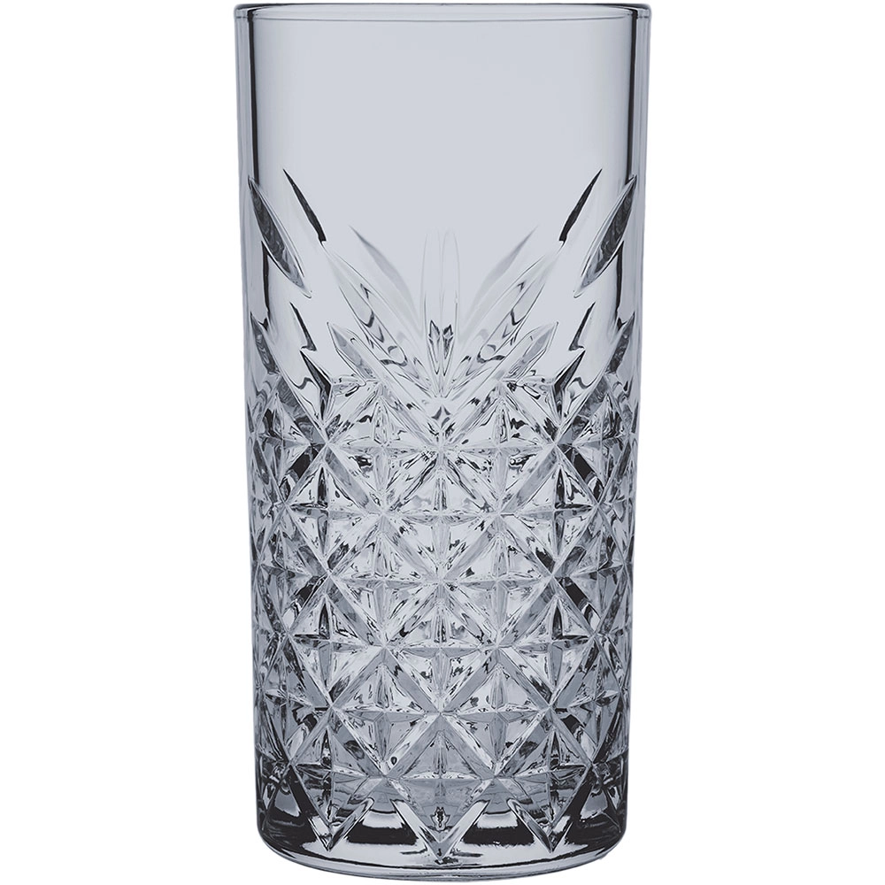 Szklanka wysoka 450 ml, szara | PASABAHCE, Timeless