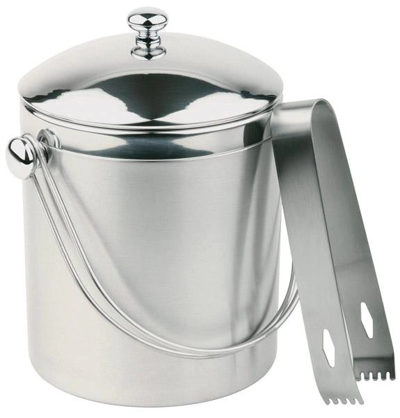 Pojemnik termoizolacyjny na kostki lodu 1 l ze szczypcami | APS, 36013