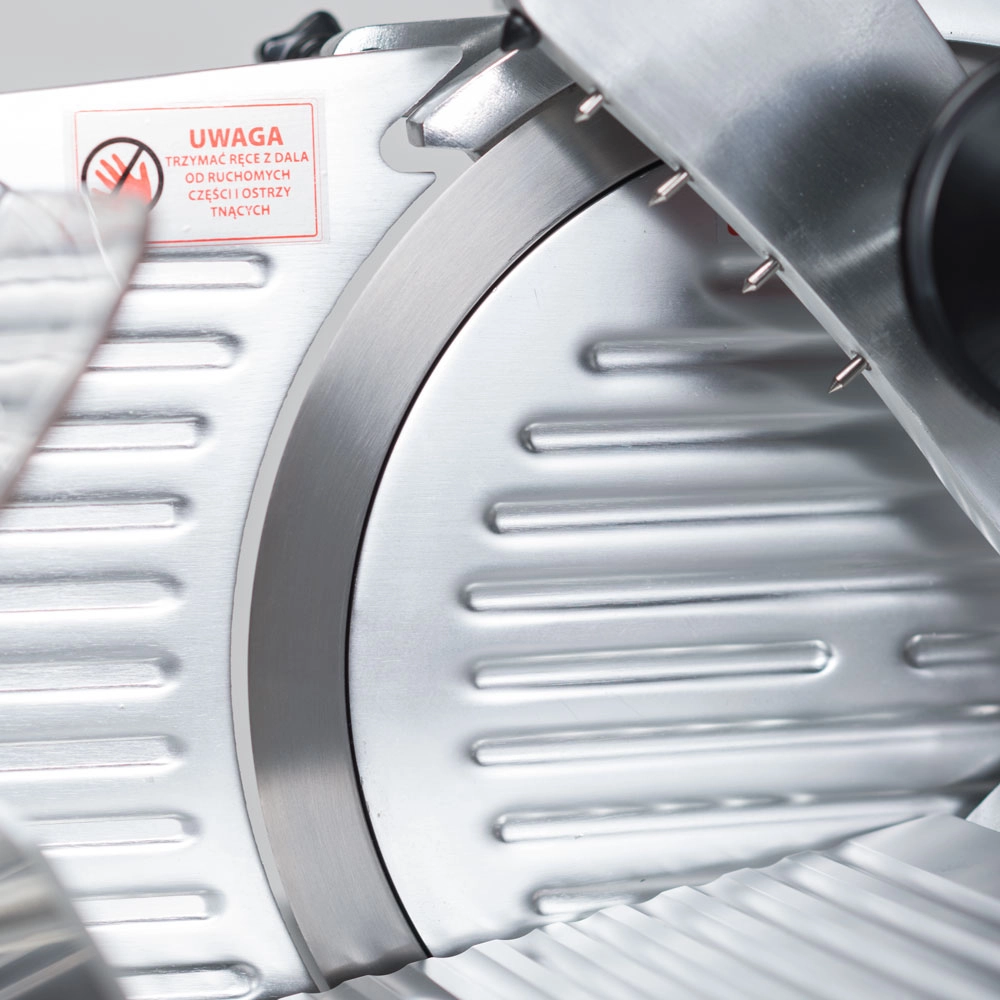 Krajalnica do wędlin, nóż Ø250 mm, 0.32 kW, 380x490x380 mm | STALGAST, 722255