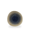 Talerz płytki o organicznym kształcie, Ø210 mm | CHURCHILL, Stonecast Aqueous Lagoon