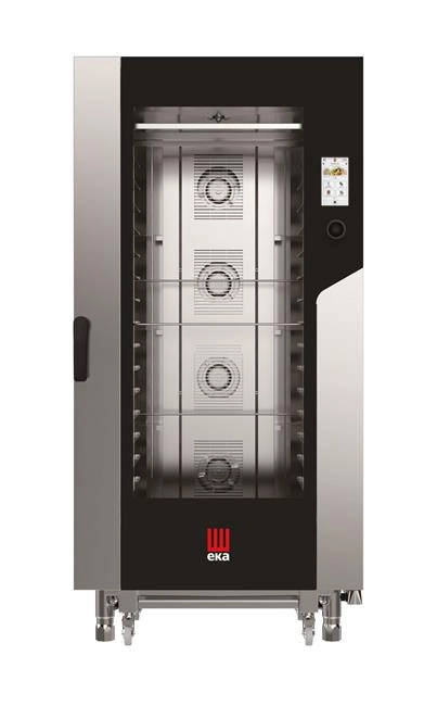 Piec konwekcyjno-parowy 16×600×400 mm, elektryczny 400V/31 kW, 930×1035×1900 mm | TECNOEKA, Millennial Touch Screen
