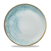 Talerz płytki Homespun Accents Aquamarine, Ø280 mm | CHURCHILL, HOMESPUN ACCENTS AQUAMARINE