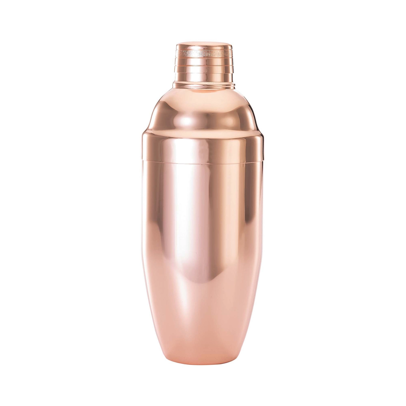 Shaker barmański 3-częściowy w stylu japońskim, miedziany, 700 ml | BARFLY, 592854