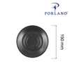 Spodek do filiżanki sztaplowanej, Ø150 mm, czarny | PORLAND, Seasons Coal