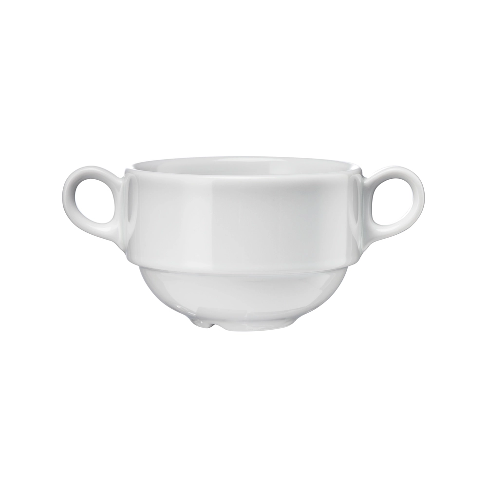 Bulionówka z uchwytami z porcelany 320 ml | LUBIANA, Wersal