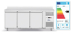 Stół chłodniczy 3-drzwiowy z agregatem bocznym, GN 1/1, 420 l, 230V, 0,4 kW, 1795x700x879 mm | ARKTIC, 232057