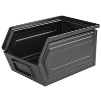 Pojemnik na przekąski 2,4 l, metalowy, czarny | APS, 40676