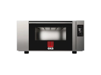 Piec piekarniczo-cukierniczy z zaparowaniem 1×600×400 mm, elektryczny 230V/2,7 kW, 850×980×435 mm | TECNOEKA, MKFD1T