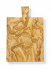 Deska do serwowania z drewna oliwnego, 340x230x22 mm | HENDI, 505427