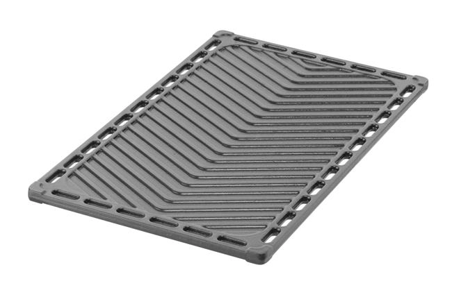 Płyta grillowa żeliwna dwustronna, GN 1/1, 325x530 mm | HENDI, 932001