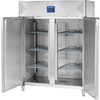 Szafa chłodnicza 2-drzwiowa ze stali nierdzewnej na nóżkach, GN 2/1, 1300 l, 1340×680×1400 mm | STALGAST, 830132