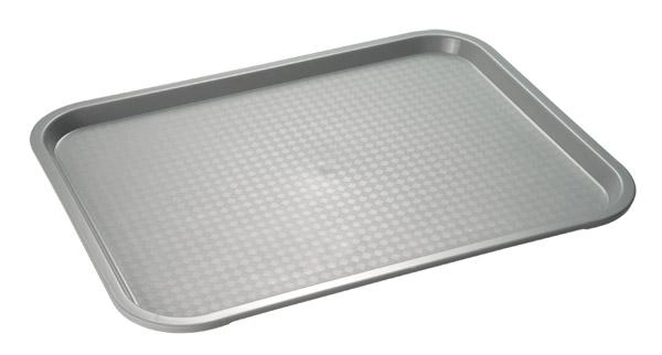 Taca prostokątna z polipropylenu 410×305×20 mm, biała | APS, 00538