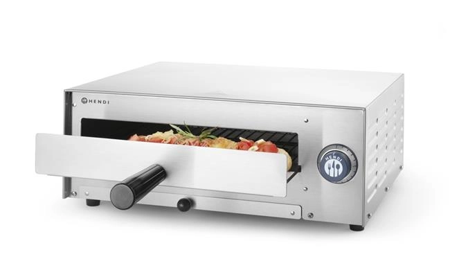Piecyk do pizzy i zapiekanek, 230 V, 1,45 kW, 484x590x190 mm | HENDI, 220306