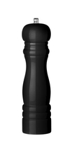 Młynek do pieprzu drewniany, czarny, ø55x215 mm | HENDI, 469569
