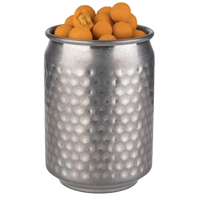 Kubek młotkowany 0,35 l, 75x100 mm, inox | APS, 93373