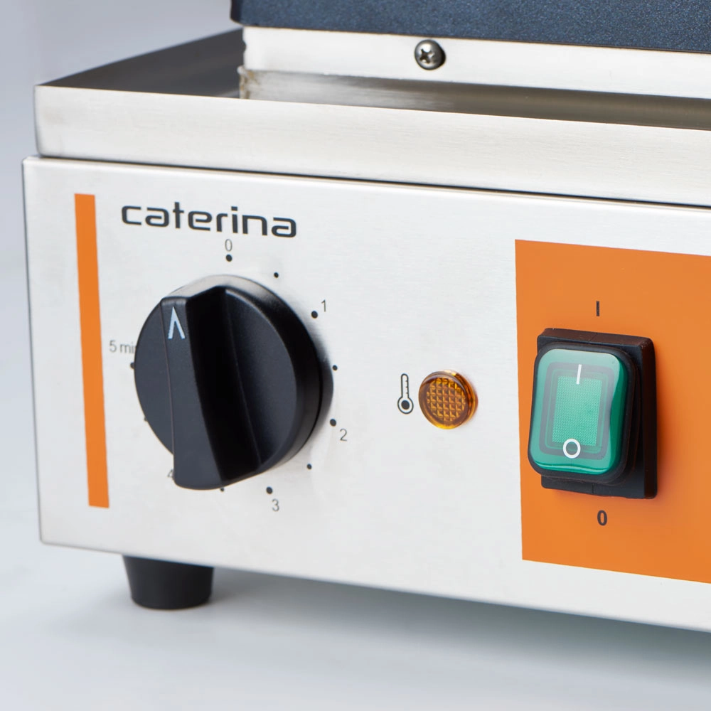 Gofrownica, 1.5 kW, 230 V, 380x320x240 mm | CATERINA, 772326
