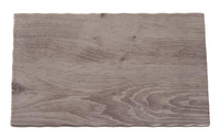 Taca z melaminy GN 1/1, 530x325 mm, brązowa | APS, Driftwood