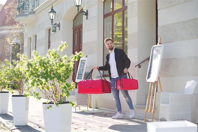 Torba do pizzy 45 cm, na 4 kartony, 470×470×210 mm | HENDI, 709818