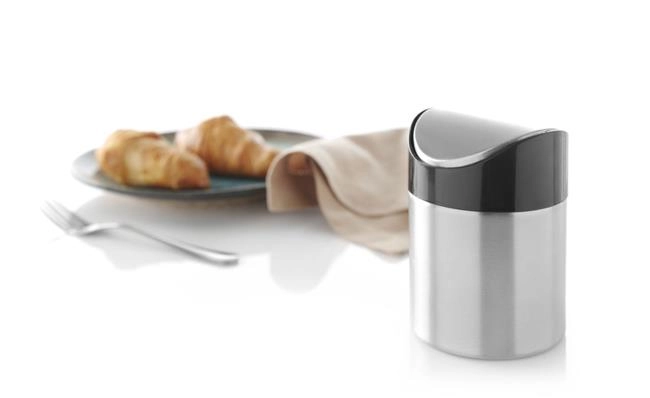 Śmietniczka stołowa z pokrywką, ø95x130 mm | HENDI, 440711