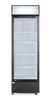 Witryna chłodnicza 1-drzwiowa z podświetlanym panelem, 254 l, czarna, 578x605x1980 mm | ARKTIC, 233788
