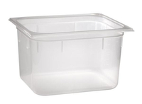 Pojemnik prostokątny z polipropylenu GN 1/2 325x265x150 mm, półprzeźroczysty | APS, 82116