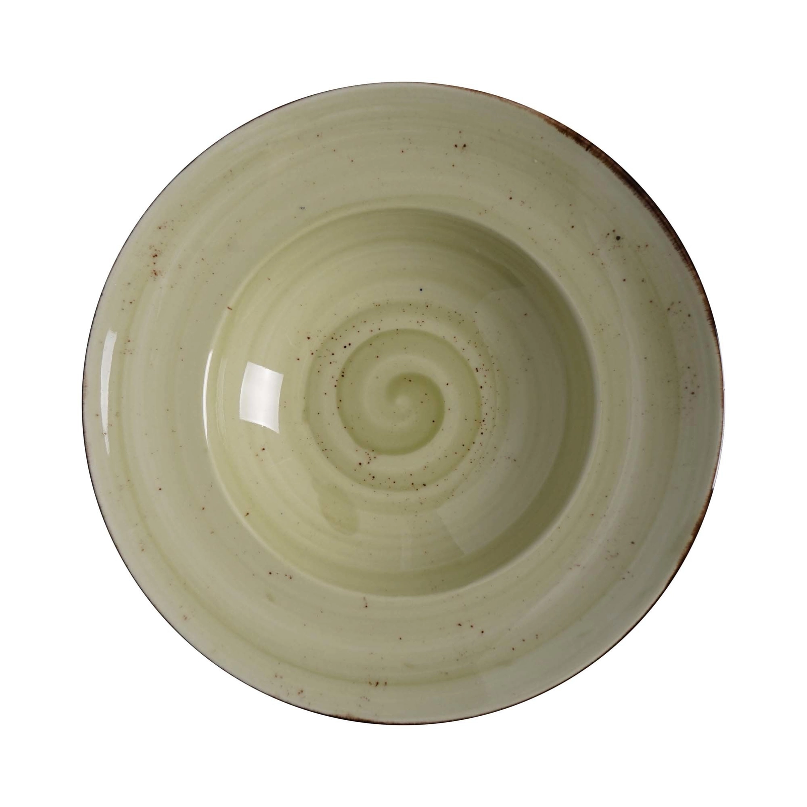 Talerz do pasty, Ø270 mm, 400 ml, zielony | FINE DINE, Olive