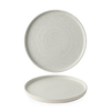 Talerz z wysokim rantem, Ø210 mm, szary | CHURCHILL, Delta Grey