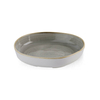 Talerz organiczny z wysokim rantem Ø230 mm, szary | CHURCHILL, Stonecast Peppercorn Grey