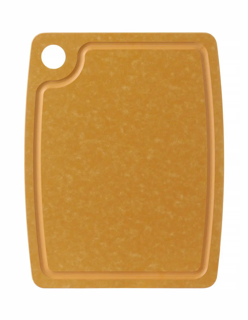 Deska do krojenia z włókna drzewnego, 440x325x6 mm, brązowa | HENDI, 505748