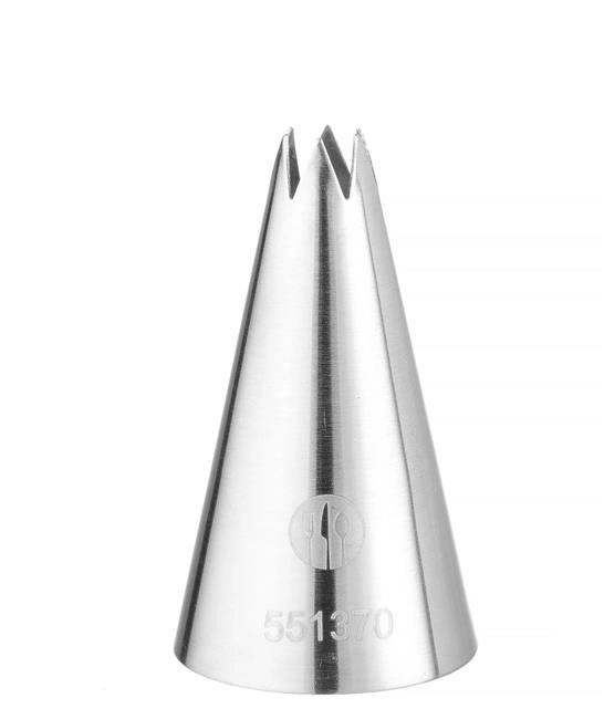 Końcówka do rękawów karbowana ⌀6 mm | HENDI, 551370