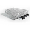Regał magazynowy chromowany 4-półkowy 900x450x1800 mm | STALGAST, 680200