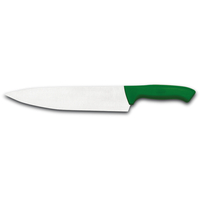 Nóż kucharski, HACCP, zielony, 250 mm | STALGAST, 283258