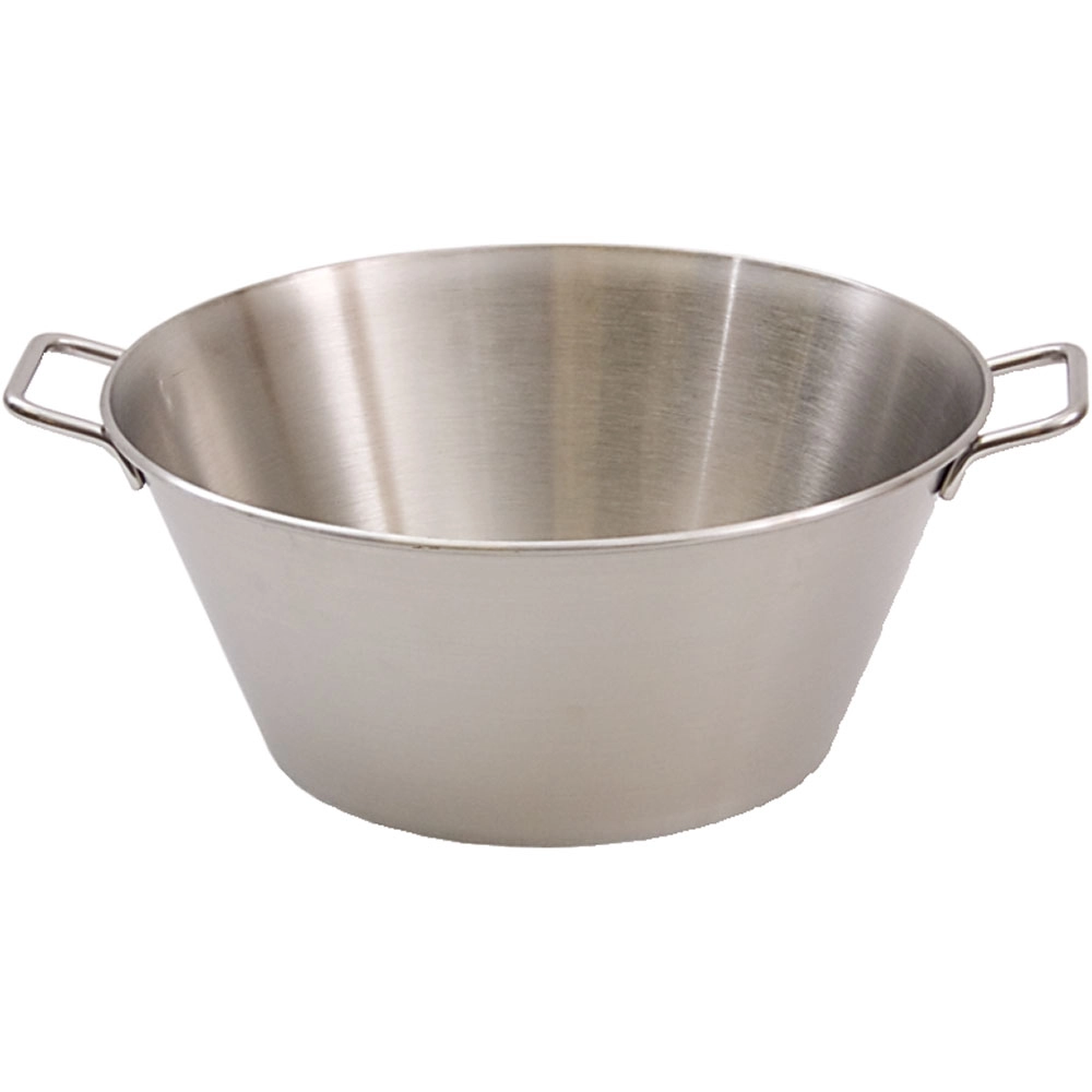 Wanna, miska z uchwytami o średnicy 450 mm, 21 l | STALGAST, 083450