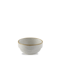 Miska sztaplowana, Ø115 mm, 360 ml | CHURCHILL, Stonecast Barley White