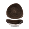 Miska trójkątna, Ø235 mm | CHURCHILL, Stonecast Patina Iron Black