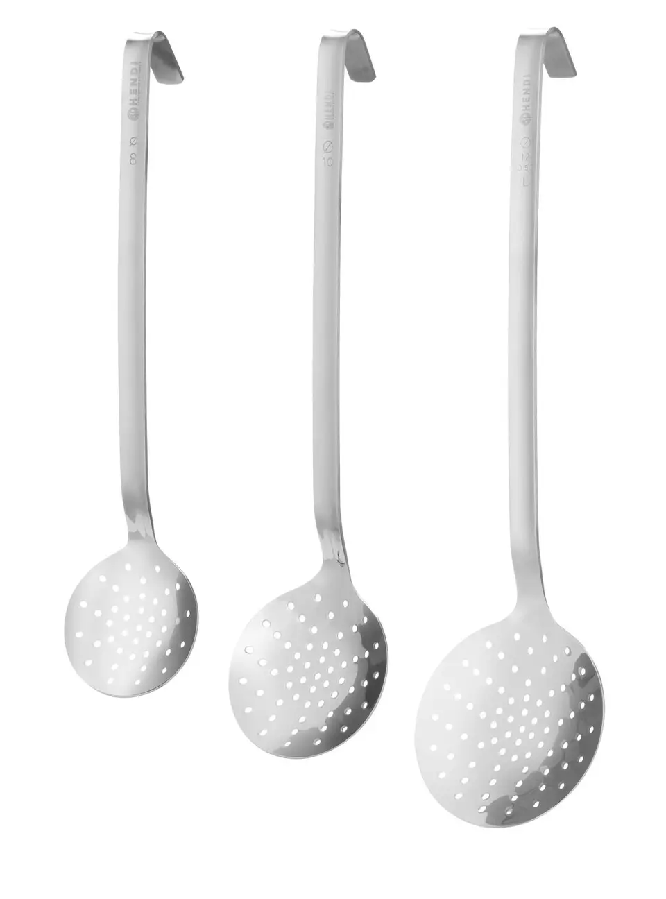 Łyżka cedzakowa, ⌀80x390 mm | HENDI, Profi Line